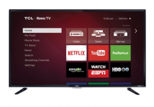 TCL 50″ 1080p Roku Smart LED TV  Just $379.99! (Reg. $599.99)
