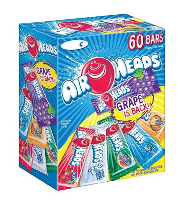 Airheads Bars Variety Pack (60 Bars) – Only $7.58!