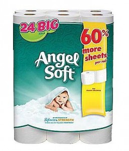 Angel Soft 2-Ply Big Rolls Bath Tissue, 24 Rolls – Only $7.99!