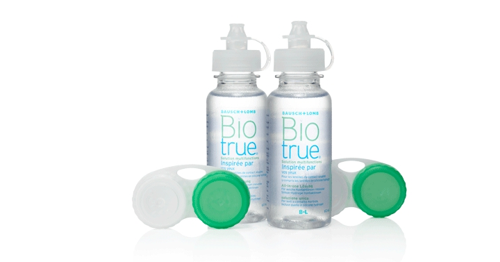 Free Sample of Biotrue Contact Lens Solution!