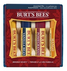 Burt’s Bees Beeswax Bounty Holiday Gift Set, 4 Lip Balms in Gift Box – Only $6.29!