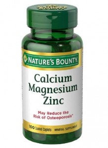 Nature’s Bounty Calcium-Magnesiuim-Zinc, 100 Caplets – Only $2.79!