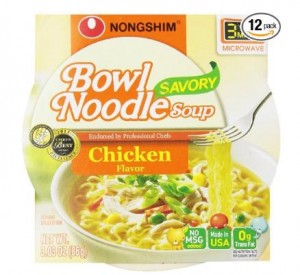 Nongshim Bowl Noodle Soup, Chicken, 3.03 Ounce (Pack of 12) – Only $6.99! *Add-On Item*