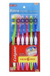 Colgate Extra Clean Toothbrush, Soft (6 Count) – Only $3.72!
