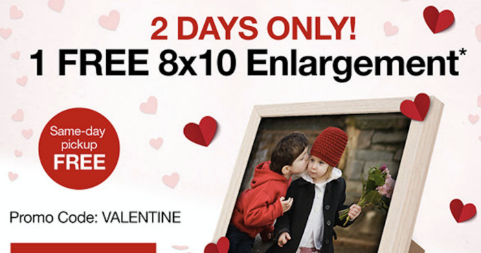 LAST DAY!! FREE 8×10 Print From CVS!!