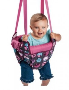 Evenflo Jenny Jump Up in Pink Bumbly – Only $11.88!