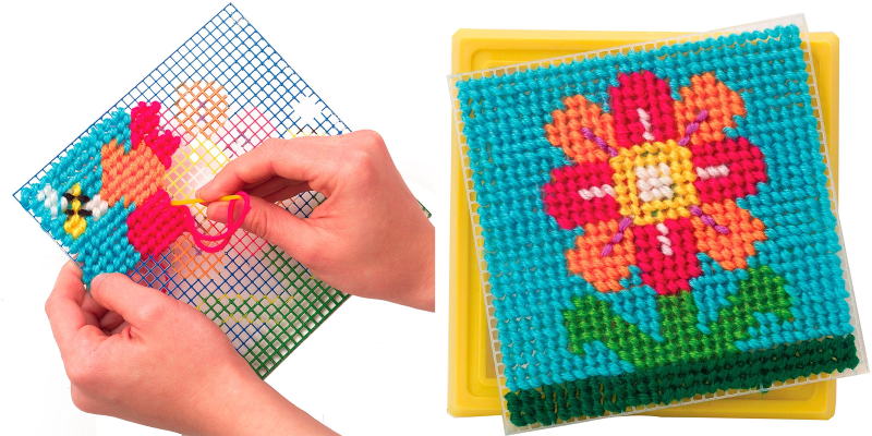 ALEX Toys Craft Simply Needlepoint Flower Only $4.41!