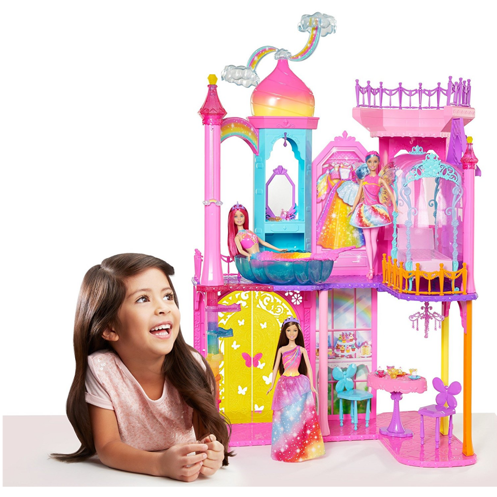 Barbie Rainbow Cove Princess Castle Playset Only 34.98! Common Sense With Money