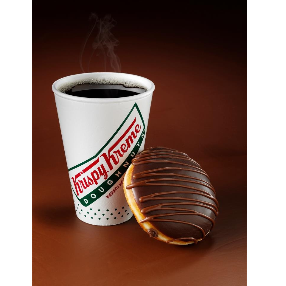 Freebruary at Krsipy Kreme! Buy Any Coffee Get a FREE Glazed Doughnut!