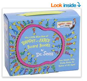 The Little Blue Box of Bright and Early Board Books by Dr. Seuss Only $8.49!
