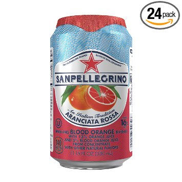 San Pellegrino Sparkling Fruit Beverages (Aranciata Rossa/Blood Orange) Only $.83/can!
