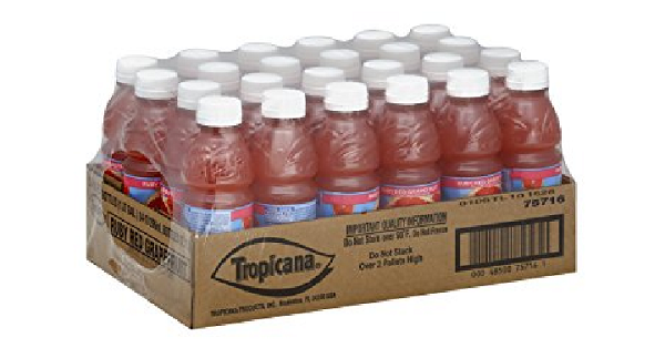 Tropicana Ruby Red Grapefruit Juice Pack of 24 Only $10.49 Shipped!
