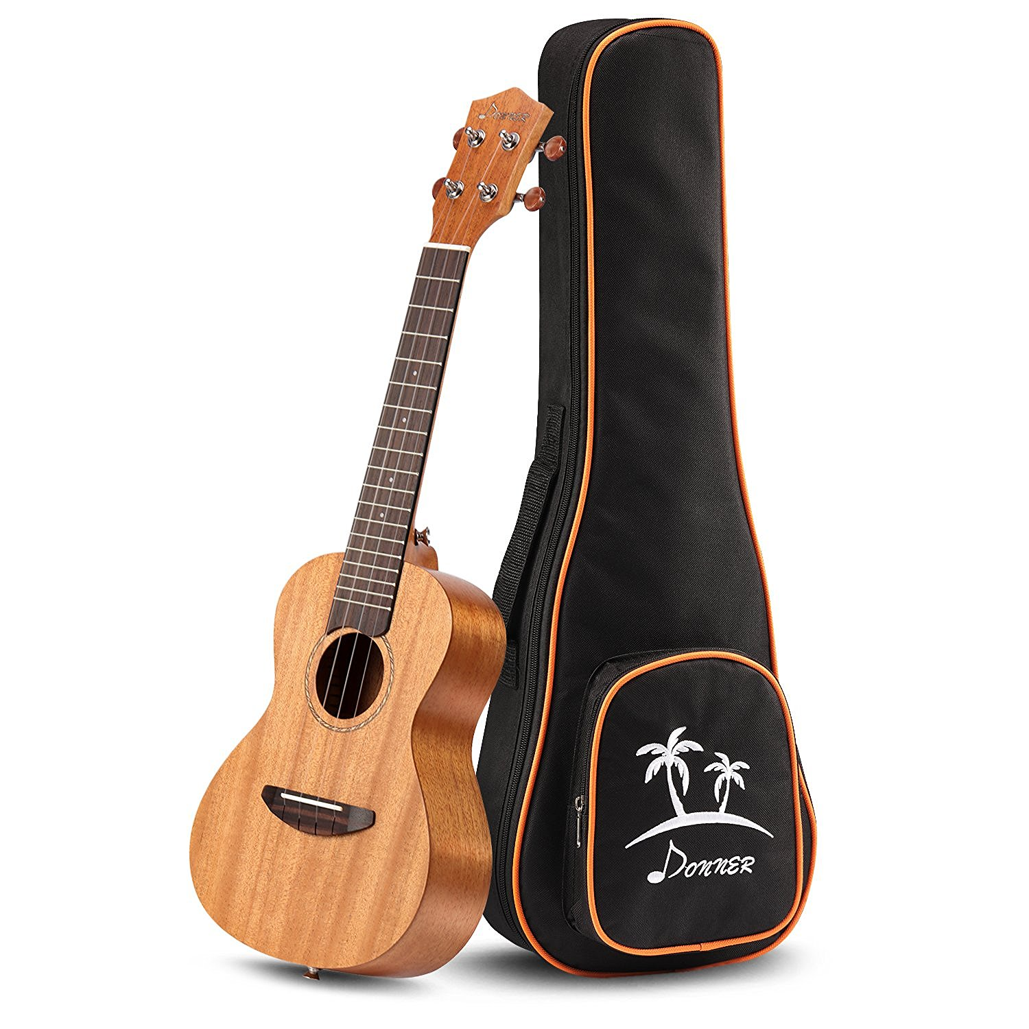 Donner Mahagany Ukulele with Case/Strap and More Only $53.50 Shipped!