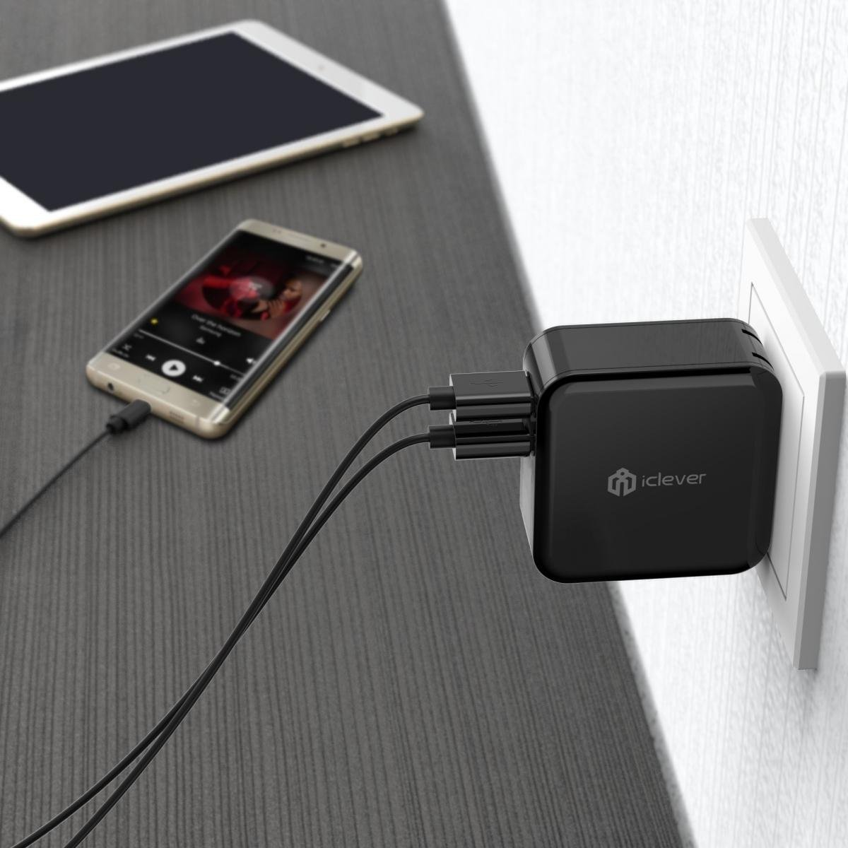 iClever Boost Cube Dual USB Wall Charger Only $13.99 on Amazon!