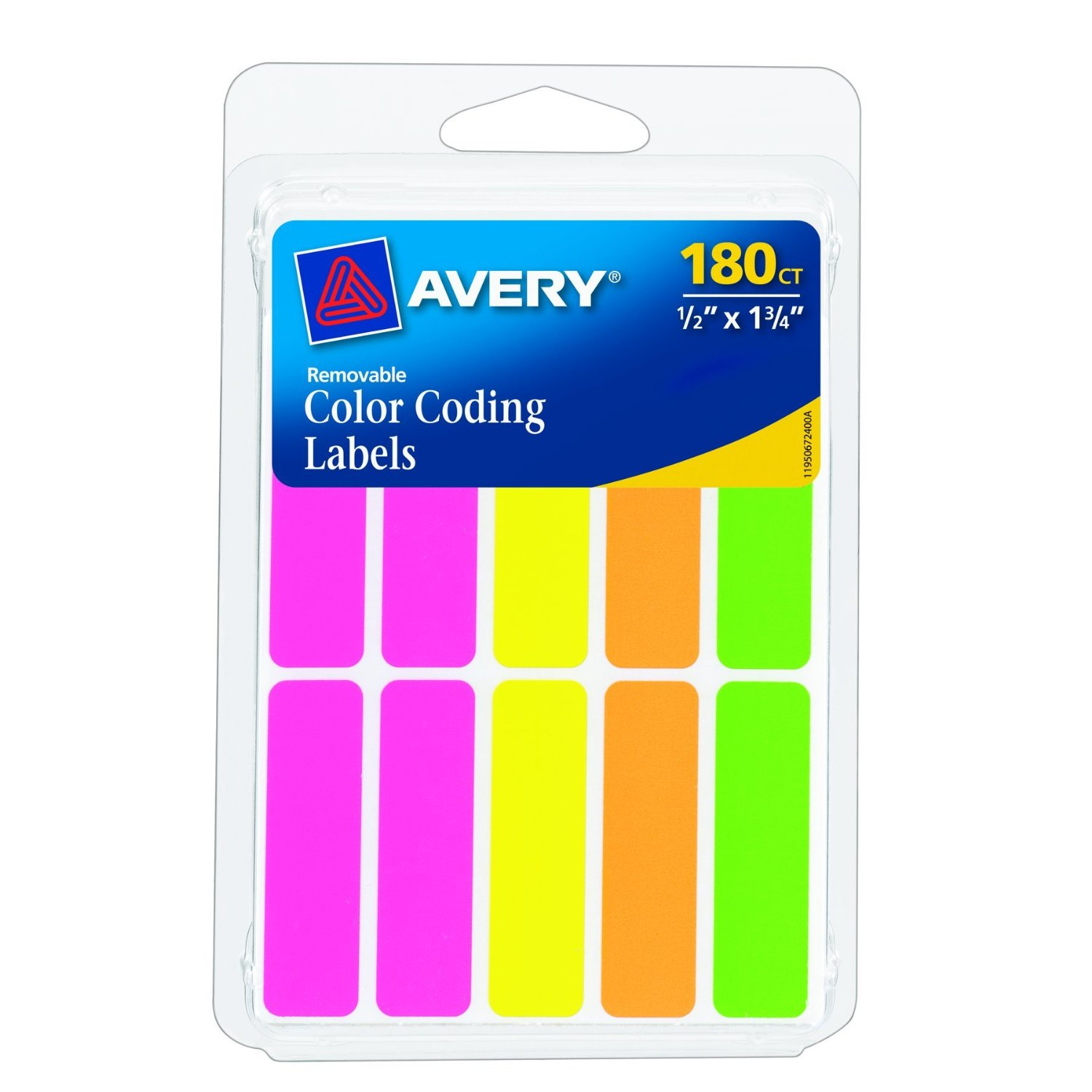 Amazon: Avery Rectangular Color Coding Labels (180 Pack) Only $1.68!
