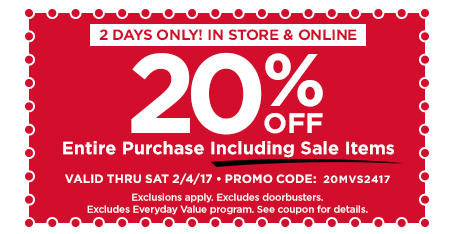 HOT! 20% Off Your Entire Purchase Including Sale Items At Michael’s!