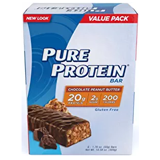Pure Protein Chocolate Peanut Butter Bars Only $4.98 Shipping!