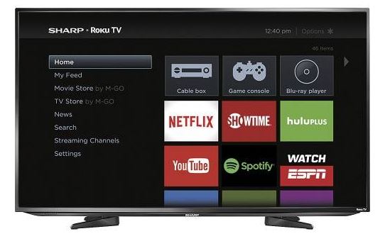 Best Buy: Sharp 50″ LED 1080p Smart HDTV Roku TV Only $329.99 Shipped!
