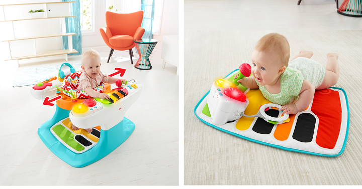 Fisher-Price 4-in-1 Step ‘n Play Piano – $50.30! (Reg $94.55)