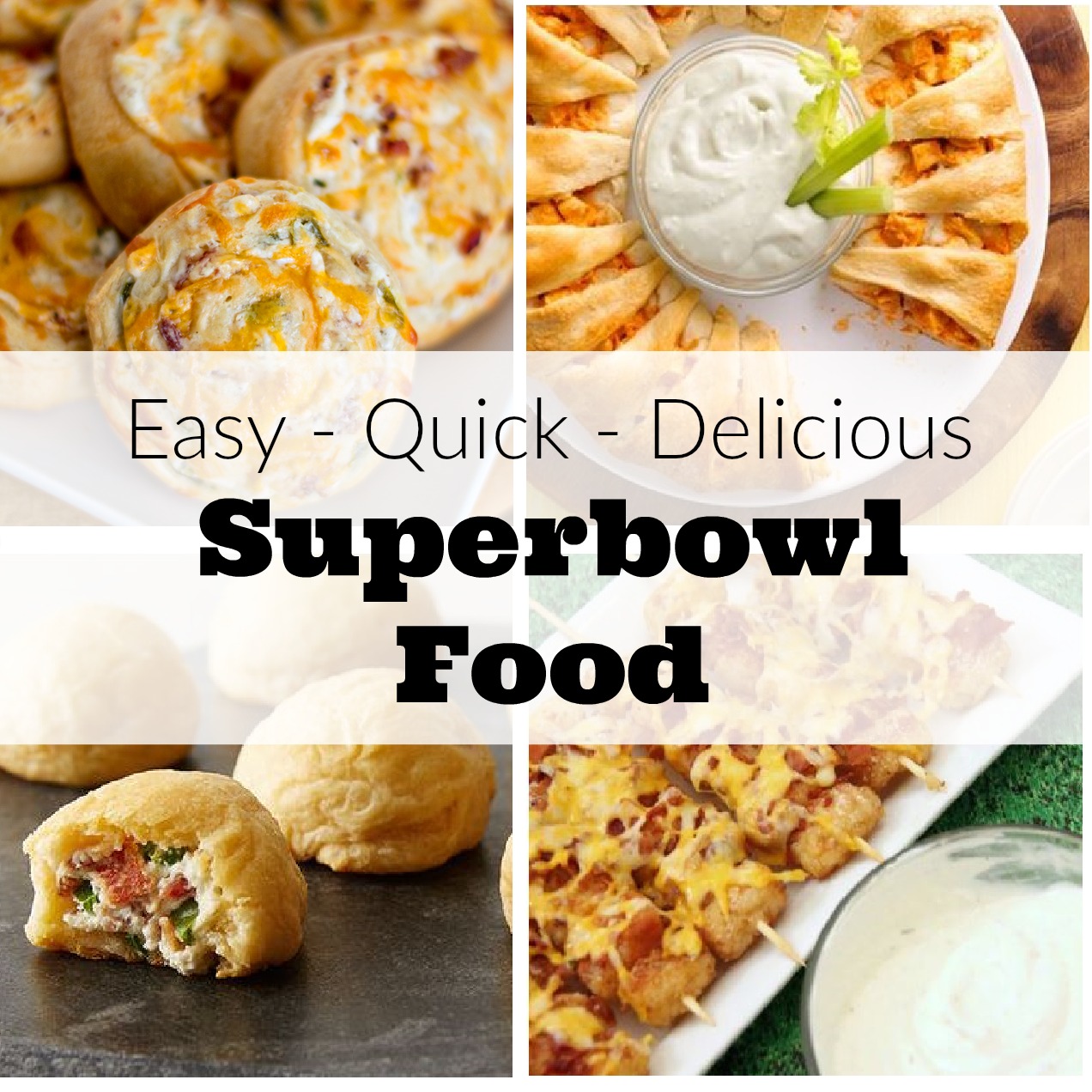 Superbowl Food Ideas That Are Sure To Be a Crowd Pleaser!