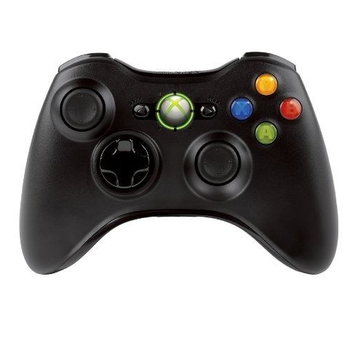 New Official Microsoft Xbox 360 Wireless Controller Black Only $19.99 Shipped!