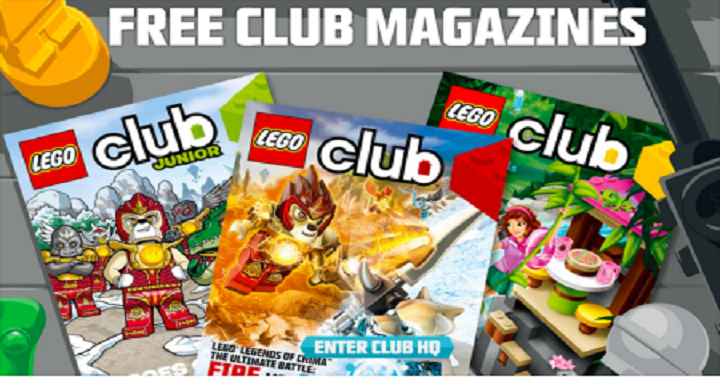 FREE LEGO Club Magazine Subscription!
