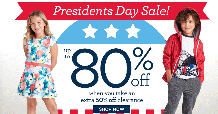 Gymboree: LAST Day to get 80% off Clearance + FREE Shipping!