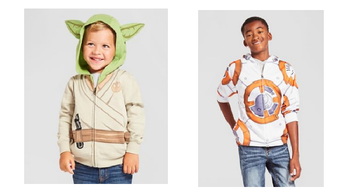 HOT! Target: Take 50% off Boys Costume Hoodies! Star Wars Hoodies Just $8.49! (Reg. $16.99)