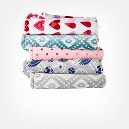 Kohl’s Stacking Codes! Earn Kohl’s Cash! The Big One Super Soft Plush Throw – CUTE New Prints – Just $14.86!