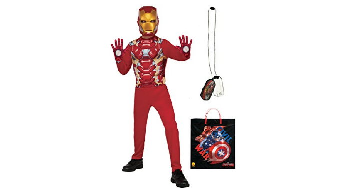 Rubie’s Captain America: Civil War Iron Man Costume & Accessories Bundle Only $7.33!