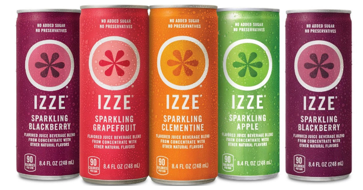 Izze Sparkling Juice 4-packs Only $1.75 at Target!!
