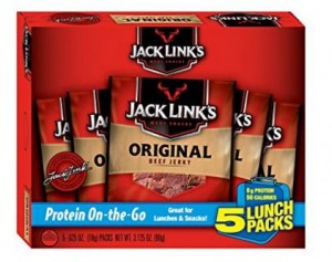 Jack Link’s Beef Jerky Snack Packs, Original, 3.125 Oz – Only $3.49!