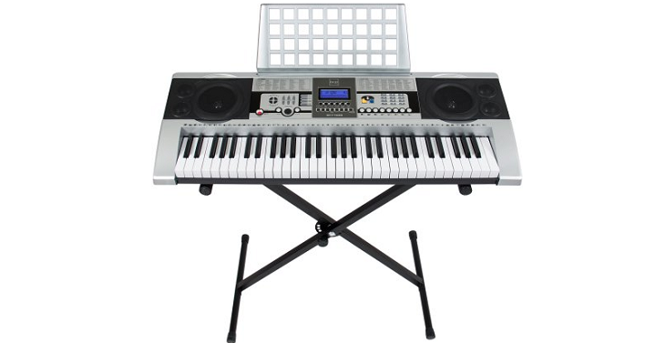 Electronic Piano Keyboard 61 Key Music Key Board Piano Only $89.94 Shipped! (Reg. $99.95)