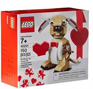 LEGO Bricks & More Valentines Cupid Dog Building Kit – Only $9.99!