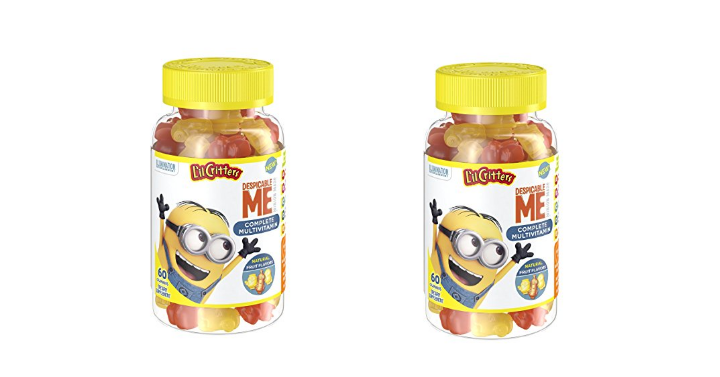L’il Critters Minions Multivitamins Gummies, 60 Count Only $5.64 Shipped!