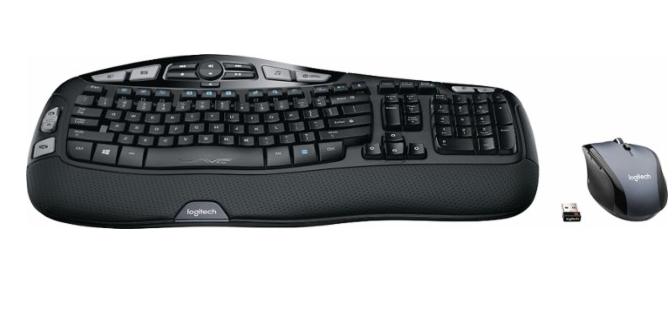 Logitech Comfort Wave Wireless Keyboard and Optical Mouse – Only $34.99!