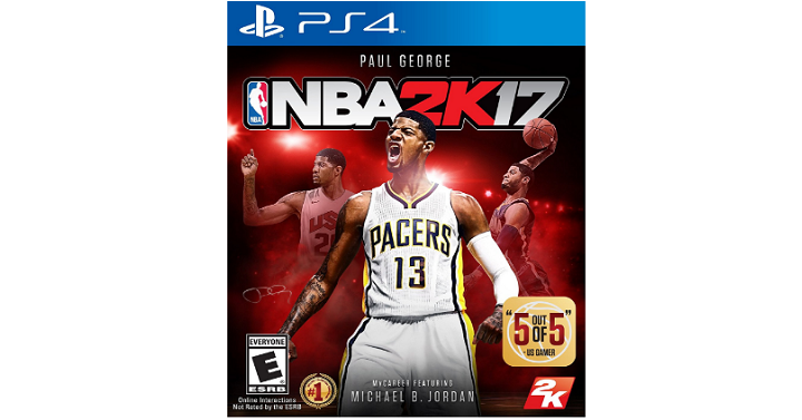 NBA 2K17 Standard Edition PS4 or Xbox 360 for $29.99! (Reg. $59.99)