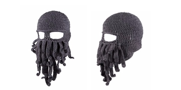 Unisex Barbarian Knit Octopus Beanie ONLY $4.44 Shipped!
