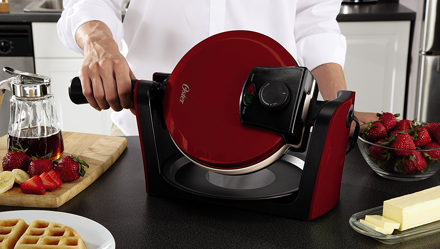 Oster DuraCeramic Flip Waffle Maker Down to $25.02!