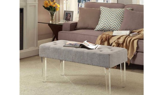 Convenience Concepts Bench Ottoman Only $39.97!!