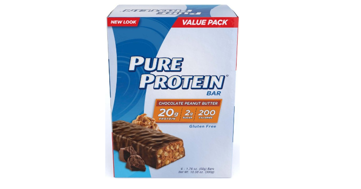 Pure Protein Chocolate Peanut Butter  6 count Multipack Only $5.59 Shipped!