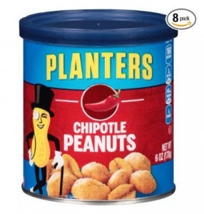 Planters Peanuts, Chipotle, 6 Ounce (Pack of 8) – Only $11.25!
