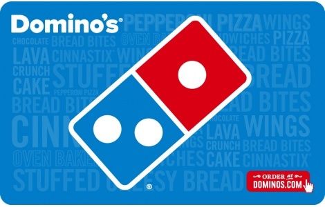$50 Domino’s Pizza Gift Card For Only $40!!