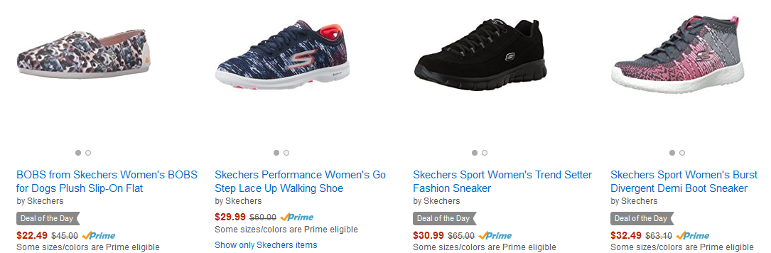Up to 50% Off Skechers Women’s and Men’s Shoes!
