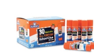 Elmer’s Washable School Glue Sticks, 30-Pack Just $9.86!!