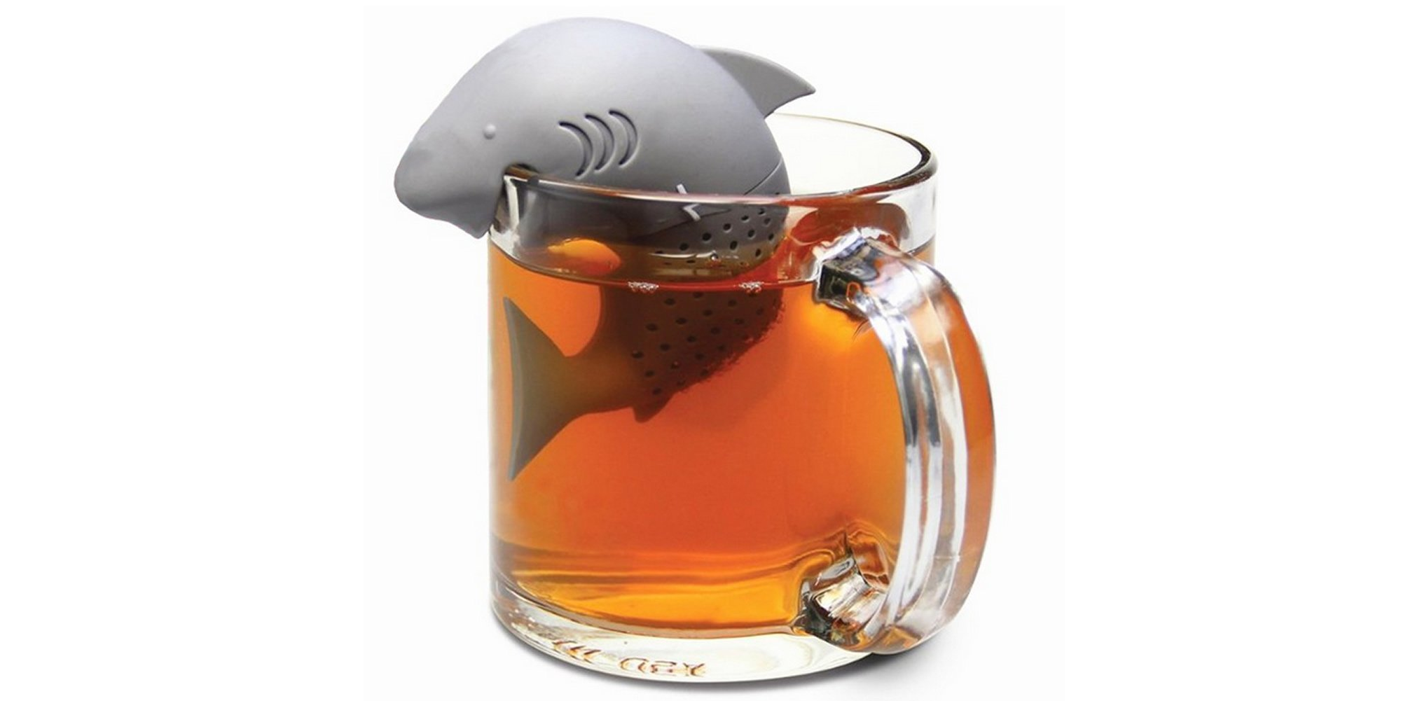 Adorable!! Silicone Shark Tea Infuser Only $3.82 SHIPPED!