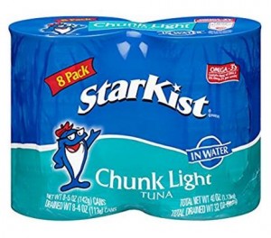 StarKist Chunk Light Tuna in Water, 5 Ounce, 8 Count – Only $5.88!