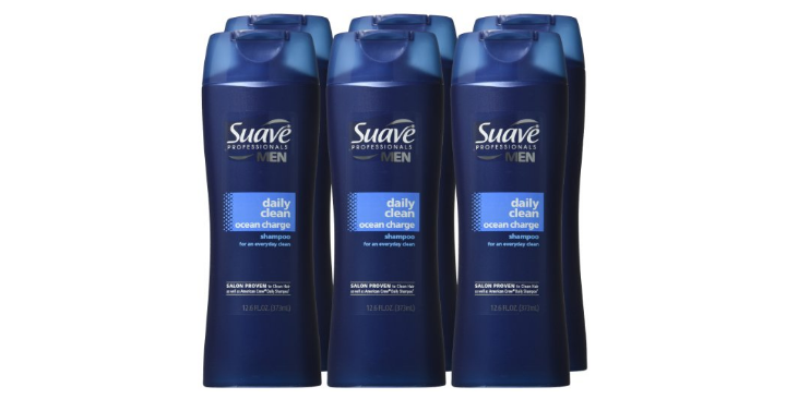 Suave Professionals Men Shampoo (Pack of 6) Only $7.53 Shipped!