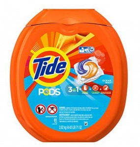 Tide PODS Ocean Mist HE Turbo Laundry Detergent Pacs 81-load Tub – Only $15.72!