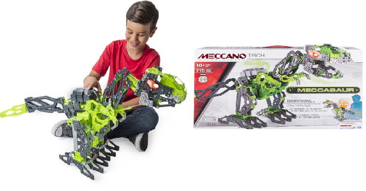 Highly Rated- Programmable Meccano – Meccasaur Toy Only $49.71 Shipped! (Reg. $99)